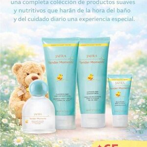 JAFRA Tender Moments Baby Care Set - Blue and White